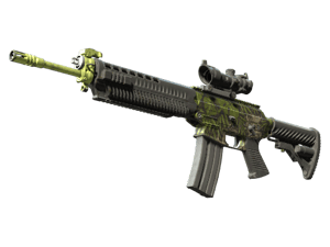 SG 553 \| Lush Ruins (Field-Tested)