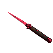 ★ Stiletto Knife \| Doppler Ruby (Factory New)