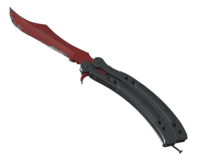 ★ Butterfly Knife \| Crimson Web (Field-Tested)