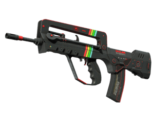 StatTrak™ FAMAS \| ZX Spectron (Battle-Scarred)