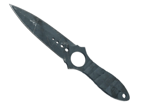 ★ Skeleton Knife \| Night Stripe (Battle-Scarred)