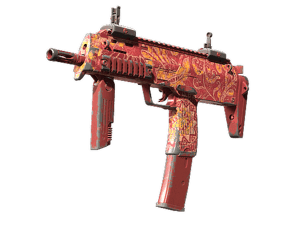 MP7 \| Coral Paisley (Field-Tested)