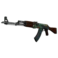 StatTrak™ AK-47 \| Fire Serpent (Minimal Wear)