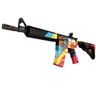 M4A4 \| Cyber Security (Minimal Wear)
