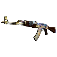 StatTrak™ AK-47 \| Case Hardened (Battle-Scarred)