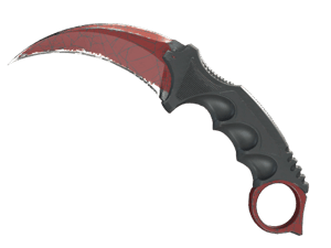 ★ Karambit \| Crimson Web (Field-Tested)
