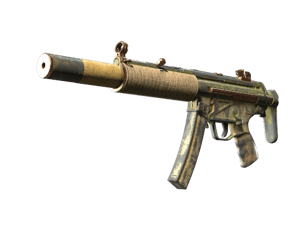 MP5-SD \| Savannah Halftone (Battle-Scarred)