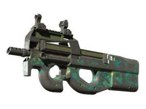 P90 \| Mustard Gas (Battle-Scarred)