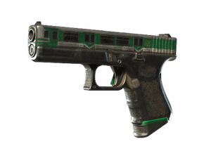 Glock-18 \| Green Line (Battle-Scarred)