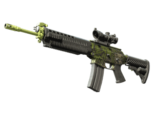 SG 553 \| Lush Ruins (Minimal Wear)