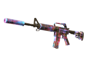 M4A1-S \| Glitched Paint (Minimal Wear)