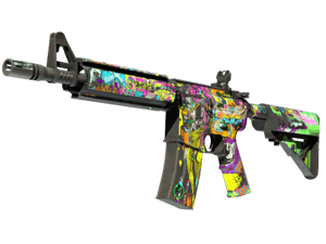 StatTrak™ M4A4 \| In Living Color (Battle-Scarred)