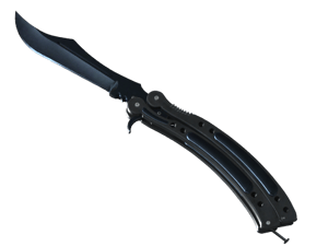 ★ Butterfly Knife \| Blue Steel (Field-Tested)