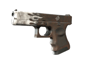 Glock-18 \| Oxide Blaze (Minimal Wear)