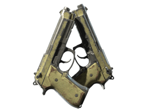 Dual Berettas \| Colony (Battle-Scarred)