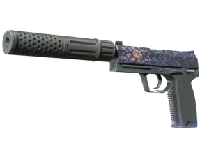 USP-S \| Black Lotus (Well-Worn)