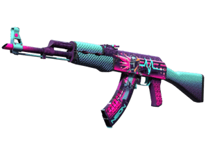 StatTrak™ AK-47 \| Neon Rider (Minimal Wear)