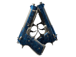 Dual Berettas \| Cobalt Quartz (Field-Tested)