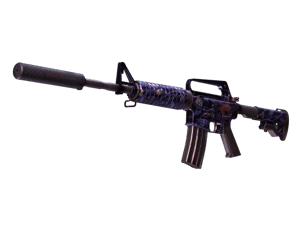 M4A1-S \| Black Lotus (Battle-Scarred)