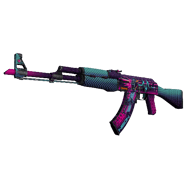 StatTrak™ AK-47 \| Neon Rider (Minimal Wear)