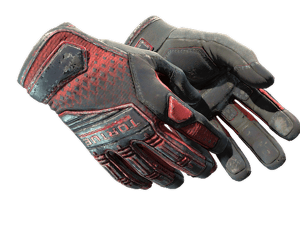 ★ Specialist Gloves \| Crimson Kimono (Battle-Scarred)