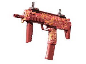 MP7 \| Coral Paisley (Minimal Wear)