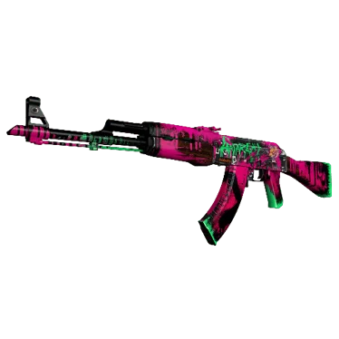 StatTrak™ AK-47 | Neon Revolution (Factory New)