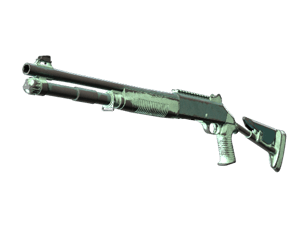 XM1014 \| Blue Spruce (Battle-Scarred)