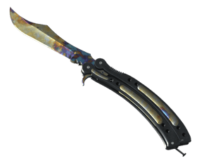 ★ Butterfly Knife \| Case Hardened (Field-Tested)