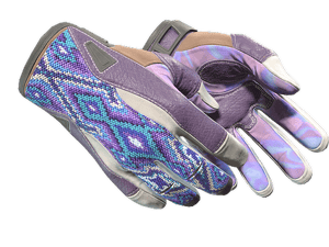 ★ Sport Gloves \| Violet Beadwork (Minimal Wear)