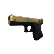 Glock-18 \| Brass (Minimal Wear)