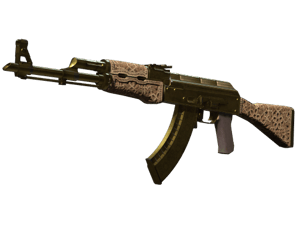 AK-47 \| Gold Arabesque (Battle-Scarred)